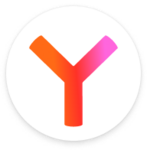 yandex browser android application logo